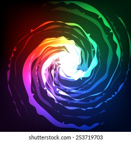 Abstract light colorful background, vector illustration