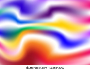 abstract light colorful holographic foil background.beautiful vector