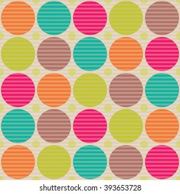 Abstract light colorful seamless pattern.