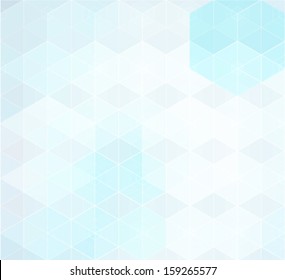 Abstract light colors geometric background.  Vector eps10.