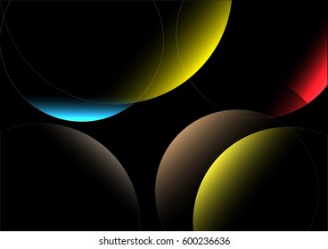 abstract light, curve, Abstract Vector for Background