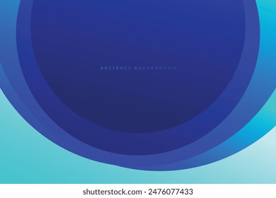 Abstract light and dark blue color gradient background. Modern minimalistic vector and geometric design template.