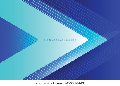 Abstract light and dark blue color gradient background. Modern minimalistic vector and geometric design template