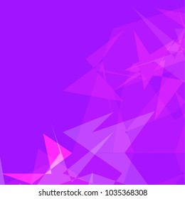 Abstract light and dark purple triangle geometrical for background or backdrop, ESP 10