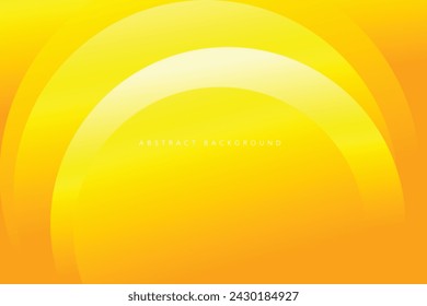 Abstract light and dark yellow color gradient background. Modern minimalistic vector and geometric design template