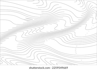 Diseño abstracto de luz con líneas de onda gruesa. Ilustración del vector
