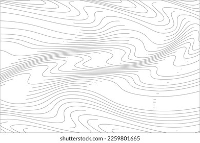 Diseño abstracto de luz con líneas de onda gruesa. Ilustración del vector