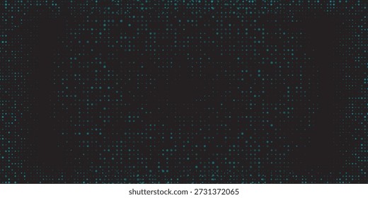 abstract light dots background blue circle wave display led defocused.eps.10.