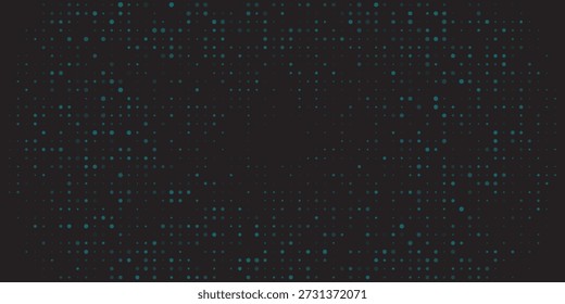abstract light dots background blue circle wave display led defocused.eps.10.