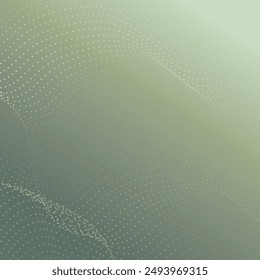Abstract Light Dots Background - white yellow pink sage Circle Wave Defocused.
Abstract vector background. Halftone gradient gradation. Vibrant trendy texture, with blending 
