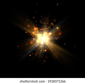 Abstract light effect for backgrounds and illustrations.