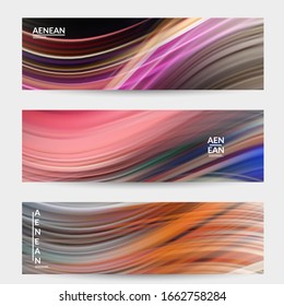 Pancarta de efecto de luz abstracto. Vigas láser velocidad de movimiento del sonido en el espacio. Antecedentes de la comunicación de datos de ciencias de la computación tecnológica. Los rayos futuristas brillantes y fluidos.