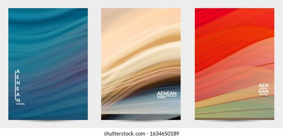 Abstract light effect wave flyer. Laser beams motion speed of sound in the space. Technology computer science data communication background. Fluid blurred futuristic shimmering rays.