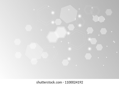 Abstract light geometric background 