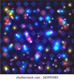 abstract light geometry background  with glossy particle for your presentation or texts/