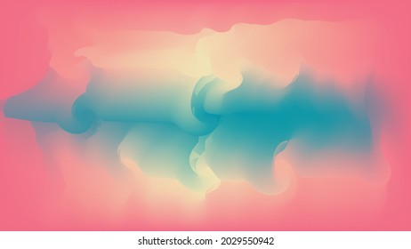Abstract light glows pink and blue texture background. Pour paint illustration vector backgrounds wallpaper for web ad templates creation.