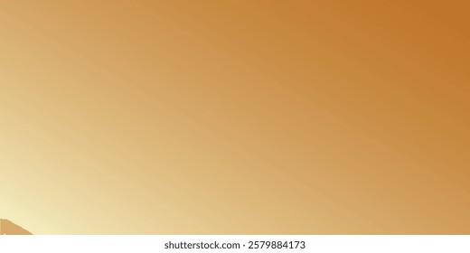 Abstract light gold soft colour gradient background for design and text.Gradient gold light. Texture for design, Blurred background vector gradient abstract