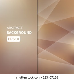 Abstract light gold vector background EPS10 