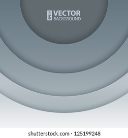 Abstract light gray circles background. RGB EPS 10 vector illustration