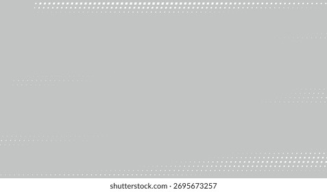 Abstractas diseño gris claro con rayas cuadradas de semitono que se desvanecen horizontalmente en todo el diseño
