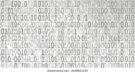 Abstract light gray diagonal line stripe geometry and number tech subtle background vector eps 10