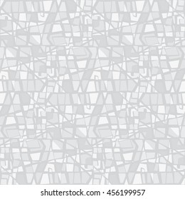 abstract light gray wall seamless vector pattern for background. mosaic pale color repeatable motif 