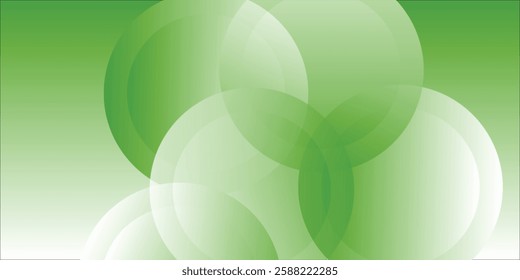 Abstract light green background with 3D polygonal shapes. Dynamic, glossy and elegant fresh lime green cover.