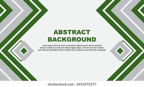 Abstract Light Green Background Design Template. Banner Wallpaper Vector Illustration. Light Green Design