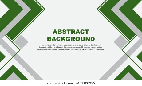 Abstract Light Green Background Design Template. Banner Wallpaper Vector Illustration. Light Green Banner