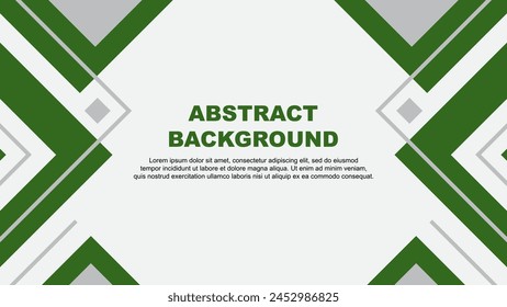 Abstract Light Green Background Design Template. Banner Wallpaper Vector Illustration. Light Green Illustration