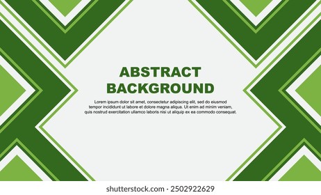 Abstract Light Green Background Design Template. Abstract Banner Wallpaper Vector Illustration. Light Green Vector