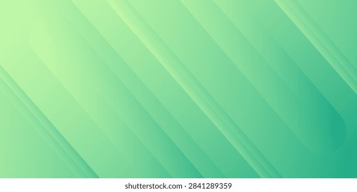 Abstract light green background with dynamic diagonal rounded capsule stripe layers