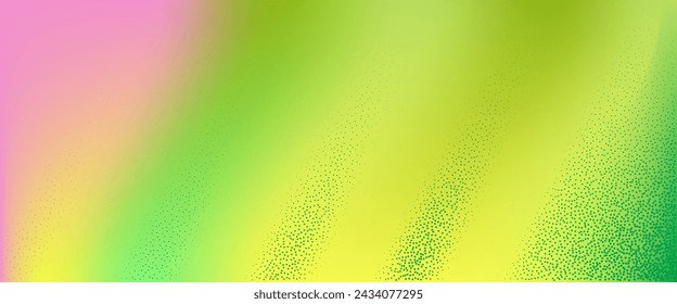 Fondo verde claro abstracto con textura granulada. Patrón de semitonos de puntos