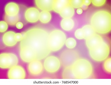 Abstract light green circles