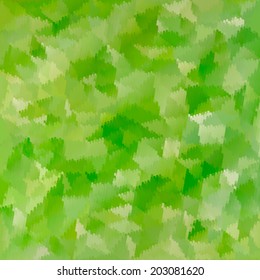 Abstract light green geometric background. Mosaic pattern. Vector illustration. Web and mobile template