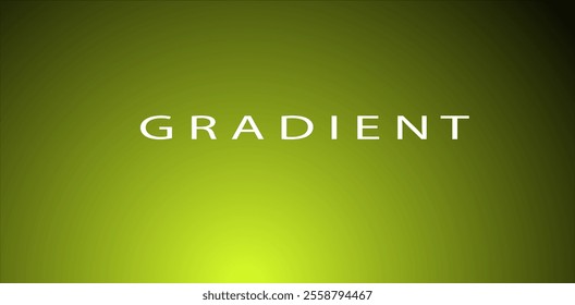 Abstract light green gradient in black , glowing colors best for background . Vector.