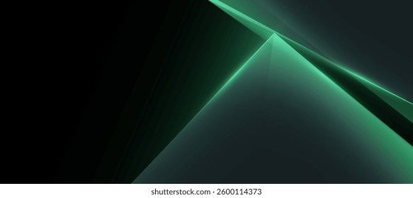 Abstract light green neon technology background, Futuristic digital glowing lines background for presentation business or tech event poster EPS 10