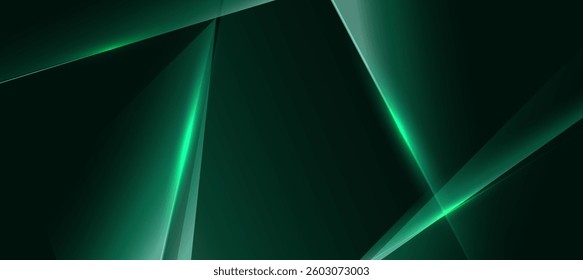Abstract light green neon technology background, Futuristic digital glowing lines background for presentation business or tech event poster EPS 10