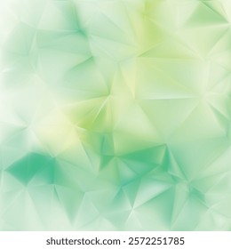 Abstract Light Green Polygon Background Template