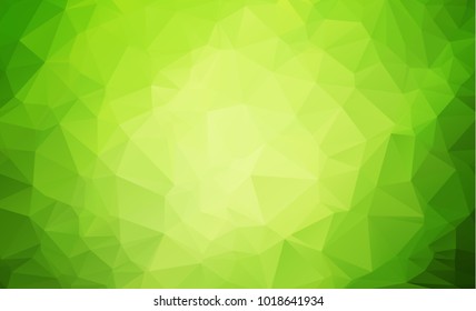 Abstract Light green Polygonal Mosaic Background, modern background, Low Poly Style, Vector illustration, Business Design Templates