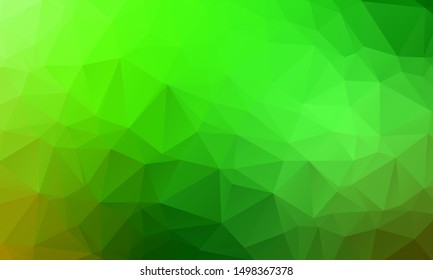 Abstract Light green Polygonal Mosaic Background, modern background, Low Poly Style, Vector illustration, Business Design Templates