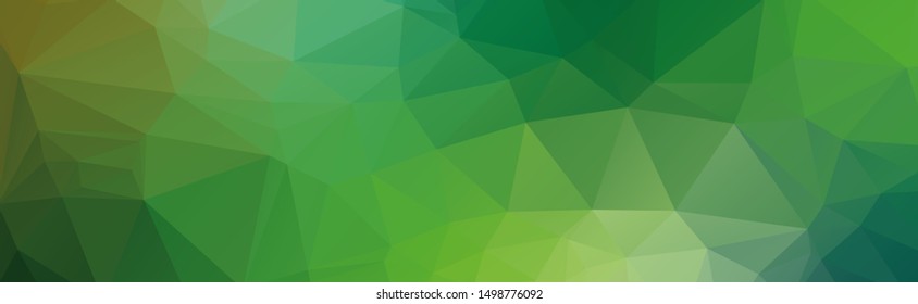 Abstract Light green Polygonal Mosaic Background, modern background, Low Poly Style, Vector illustration, Business Design Templates