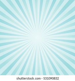 Abstract light Green rays background. Vector