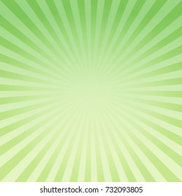 Abstract light Green Yellow gradient rays background. Vector EPS 10, cmyk