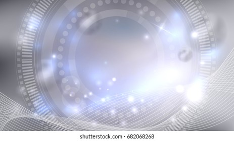 Abstract light grey background with beautiful glow.