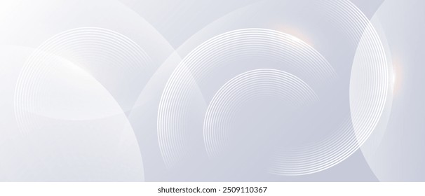 Abstract light grey background with geometric lines. Digital or Technology concept. vector illustration.