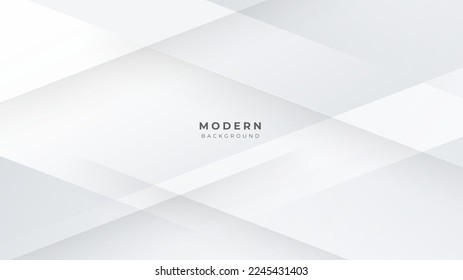 Abstract light grey circle lines on white background