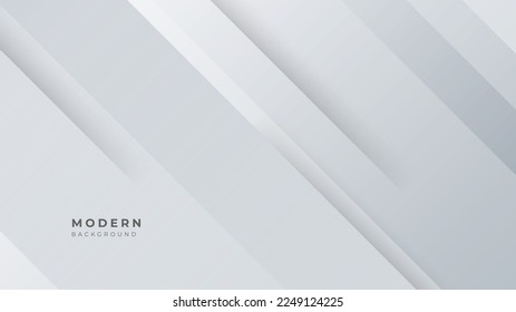 Abstract light grey circle lines on white background