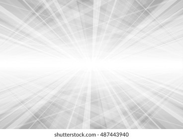 Abstract light grey technology vector graphic background