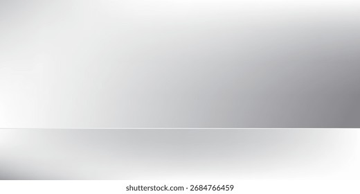 Abstract Light Grey White Room Studio Background Editable Modern Abstract Simple Art